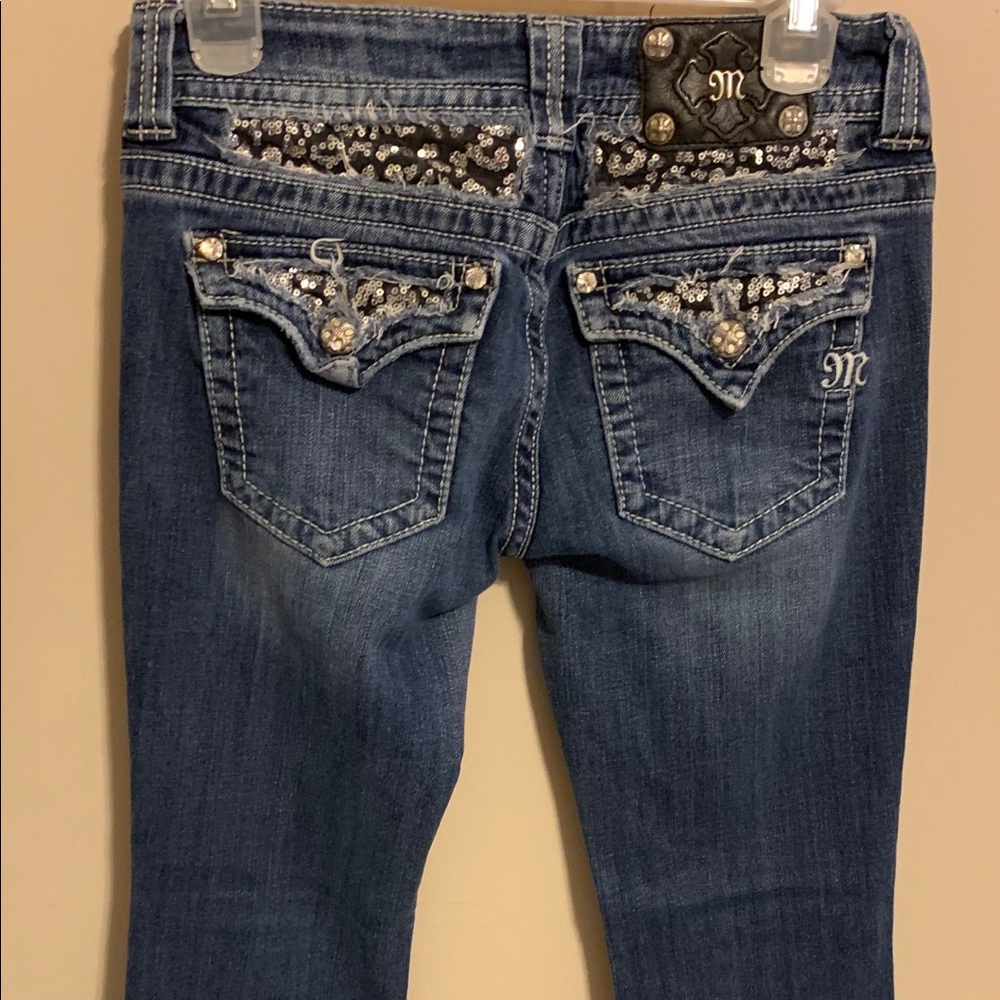 Sequined Miss Me Jeans